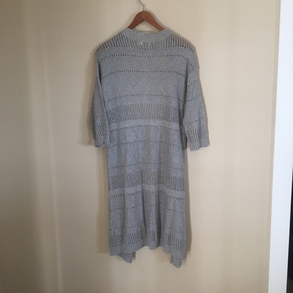 Reitmans petite cardigan grey medium - Picture 2 of 5
